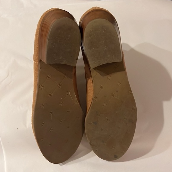 Jack Rogers Bailee suede booties ankle boots zip up closing Sz 8.5 - Picture 8 of 12